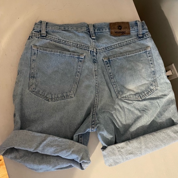 Vintage Wrangler Jean Denim Shorts - Picture 6 of 6